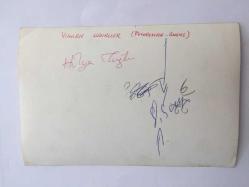 YEŞİLÇAM'IN DEĞERLİ OYUNCUSU HÜLYA TUĞLU'NUN ORİJİNAL 2'Lİ FOTOĞRAF SETİ - 18 x 12 cm EBADINDA - HÜLYA TUĞLU ve SAMİ TUNÇ ''YIKILAN HAYALLER'' FOTOROMANI ÇEKİMLERİNDE AYNI KAREDE