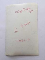 YEŞİLÇAM'IN DEĞERLİ OYUNCUSU HÜLYA TUĞLU'NUN ORİJİNAL FOTOĞRAFI - 18 x 12 cm EBADINDA - HÜLYA TUĞLU FİLM İÇİN YAŞLI MAKYAJI İLE POZ VERİRKEN