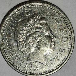 İNGİLTERE    2007    5  PENCE