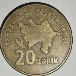 AZERBAYCAN   2006  20 KEPIK