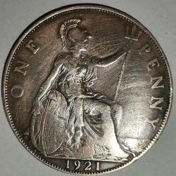 İNGİLTERE 1921   1  PENNY