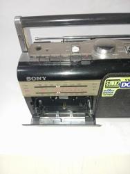 Sony teyp kaset çalar radyolu. açıklamayı okuyun