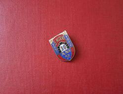 ESKİ - SOVYET DÖNEMİ ROMANYA E.M.DEVA 1952 - 1982 MADENCİLİK ENDÜSTRİSİ 30.YIL  ROZETİ - MADALYA ( SICAK MİNELİ MODEL ) C1712