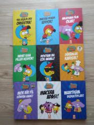 EKSİK PARÇA YAYINLARI KRAL ŞAKİR SERİSİ CİLT 1 TEK KİŞİLİK DEV ORKESTRA + CİLT 2 MACERA DEVAM EDİYOR + CİLT 3 ANLATSAM FİLM OLUR + CİLT 4 HAYAT KISA FİLLER UÇUYOR + CİLT 5 DOSTUM BU ÇOK HAVALI + CİLT 6 DÜRÜMLER KARIŞIK  + CİLT 7 MOR BİR FİL GÖRDÜM SANKİ + CİLT 8 MACERA ADASI + CİLT 9 MUHTİŞİM DEDEKTİFLER  ( 9 KİTAP )