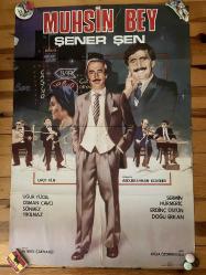 Muhsin Bey – Orijinal Film Afişi (67x96 cm) – Şener Şen, Uğur Yücel