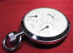 ViNTaGe JUNGHANS MeisteR 3 KaDRaNLı KURMALI KRONOMETRE..........TEMİZ