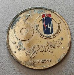 Tirkiye Cimnastik Federasyonu 60 . Yıl Hatıra Madalyon 2017