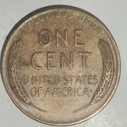 AMERİKA  1957 D   1 CENT  BUĞDAY CENTİ