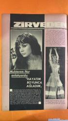 PAZAR MAGAZİN, SİNEMA, FİLM, TİYATRO DERGİSİ - SAYI : 543 18 ŞUBAT 1967 - AYFER FERAY - HALDUN DORMEN - TOLGA AŞKINER - HİLMİ YAVUZ - ESİN YAVUZ - BETÜL DORMEN - MUHTEREM NUR - ÜMİT UTKU - MEMDUH ÜN - EFGAN EFEGAN - IŞIN KAAN - YILMAZ DURU - CİHAT AŞKIN - SALİH - NİLÜFER KOÇYİĞİT - AYŞECİK - PARLA ŞENOL - METİN ERKSAN - TÜRKER İNANOĞLU ÇİNGENE - KARANLIKDA KOMEDİ - KAYGISIZ - UĞ ARKADAŞ - KANLI TAKİP - ÖLMEYEN AŞK - SUÇSUZ FİRAR ZİRVEDEN - HAYATIM BOYUNCA AĞLADIM - ARTIK BAŞROLLERİN OYUNCUSU OLDU - TAM TAKIM - 16 SAYFA