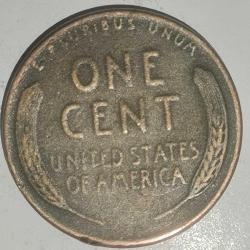 AMERİKA  1951    1 CENT  BUĞDAY CENTİ