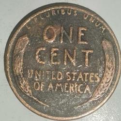 AMERİKA  1957 D    1 CENT  BUĞDAY CENTİ