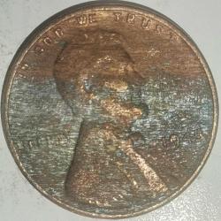 AMERİKA  1945     1 CENT  BUĞDAY CENTİ