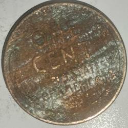 AMERİKA  1945     1 CENT  BUĞDAY CENTİ