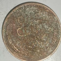 AMERİKA  1945     1 CENT  BUĞDAY CENTİ