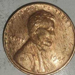 AMERİKA  1944     1 CENT  BUĞDAY CENTİ