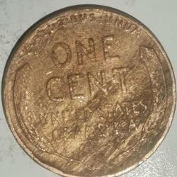 AMERİKA  1945     1 CENT  BUĞDAY CENTİ