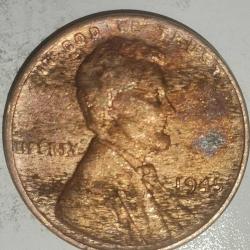 AMERİKA  1945     1 CENT  BUĞDAY CENTİ