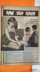 PAZAR MAGAZİN, SİNEMA, FİLM, TİYATRO DERGİSİ - SAYI : 549 1 NİSAN 1967 - NURLAN SAR - SUZAN AVCI - TANJU GÜRSU - ÖZDEMİR HAN - SELDA ALKOR - MİNE SOLEY - HÜSEYİN BARADAN - CÜNEYT ARKIN - ESEN PÜSKÜLLÜ - TURGUT ÖZATAY - NEJAT SAYDAM - ALİ SON - BAKİ TAMER - TUNÇ ORAL - ADNAN MERSİNLİ - İSMAİL VAROL - VAHİT VOLKAN - FATMA GİRİK - ERKUT TAÇKIN - MUSTAFA SATIR - AJDA PEKKAN - AYTEN ALPMAN - GÖNÜL YAZAR - GÜLSÜN KAMU - ZEKİ MÜREN - JEANNE LANVIN - ZEYNEP BERK - NURAN AKSOY MÜHÜR GÖZLÜ KADIN - BIRAKIN YAŞIYALIM - KIRBAÇ ALTINDA - AYRILIK ŞARKISI BİR TAŞLA İKİ KUŞ - DÖNME DOLAP - HANIMLAR SİZİN İÇİN - YILDIZLAR VE FALINIZ - BU DA BİR BAŞKASI - DONNE DOLAP DONOVOR - FATMA GİRİK SON ÇIRPINIŞLAR MI? - TAM TAKIM - 16 SAYFA