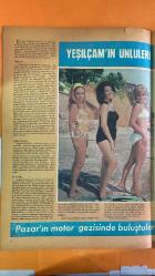 PAZAR MAGAZİN, SİNEMA, FİLM, TİYATRO DERGİSİ - SAYI : 565 22 TEMMUZ 1967 - SEMIRAMIS PEKKAN - SEZER GÜVENIRGIL - ZEYNEP AKSU - SEVINÇ PEKIN - AYHAN IŞIK - MEMDUH ÜN - ÜMIT UTKU - OKSAL PEKMEZOĞLU - GÖKSEL ARSOY - FIGEN SAY - MINE MUTLU - NURAN AKSOY - NURLAN SAN - FIGEN HAN - ARZU ÖZYIĞIT - SEVIM EMRE - OYA PERI - PERVIN PAR - MINE SOLAY - GÖNÜL YAZAR - ASLAN PENÇESI - SON KURBAN - FIGEN SAY - YILMAZ GÜNEY - DUYGU SAĞIROĞLU - METIN SEREZLI - TUNCEL KURTIZ - DANYAL TOPATAN - TURGUT DEMIRAĞ - SEMIRAMIS PEKKAN - AJDA PEKKAN - HASAN KAZANKAYA - LEYLA SAYAR - GÜLSÜN KAMU - GÖNÜL TURGUT - AYFERI - FIKRET HAKAN - SEVDA FERDAĞ - EKREM BORA - KUDUZ RECEP - TAM TAKIM - 16 SAYFA