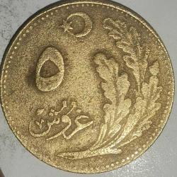 TÜRKİYE 1926  5 KURUŞ