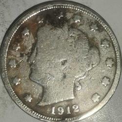 AMERİKA 1912   5 CENT