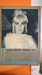 PAZAR MAGAZİN, SİNEMA, FİLM, TİYATRO DERGİSİ - SAYI : 568 12 AĞUSTOS 1967 - PERI HAN - METE KALKAVAN - ELIF KALKAVAN - HALIT REFIĞ - EVA ABRAHAMSSON - NILÜFER AYDAN - MEMDUH ÜN - SADRI ALIŞIK - FATMA GIRIK - SEVDA NUR - ALTAN GİMBAY - M. ALI AKPINAR - ADNAN MERSINLI - KUDRET KARADAĞ - GÜLSÜN KAMU - ESEN PÜSKÜLLÜ - YÜCEL UÇANOĞLU - KIZ KOLUNDA DAMGA VAR - TAMER YİĞİT - DAGMARA - TAM TAKIM - 16 SAYFA