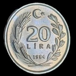 1984 20 Lira Çil Nadir
