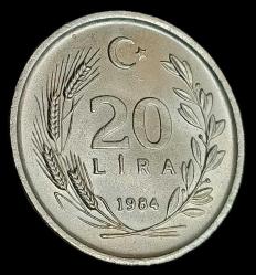 1984 20 Lira Çil Nadir