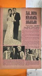 PAZAR MAGAZİN, SİNEMA, FİLM, TİYATRO DERGİSİ - SAYI : 582 18 KASIM 1967 - CÜNEYT GÖKÇER - YILDIZ KENTER - ERTEM EĞİLMEZ - NEDRET GÜVENÇ - MUALLA FIRAT - ÖNDER SOMER - SUPHİ TEKNİKER - SENİH ORKAN - TALAT GÖZBOK - FUNDA POSTACI - OYA PERİ - YILMAZ KÖKSAL - REFİK KEMAL ARDUMAN - İLHAN HEMŞERİ - RIZA TÜZÜN - ÖZTÜRK SERENGİL - MÜZEYYEN SENAR - FERAI - FECRİ EBCİOĞLU - MUZAFFER TEMA - SEZER GÜVENİRCİL - MEHMET DİNLER - YAŞLI GÖZLER - SİNEKLİ BAKKAL - ÖLÜNCEYE KADAR - AYRILSAK DA BERABERİZ - ACI HAYAT - SEVDA - ÜÇ SEVDALI GELİN - DANCING IN THE STREET - SWEET SOUL MUSIC - KARADENİZ HAVASI - GEMİM GELİYOR - ARKADAŞIMIN AŞKISIN - KILLING FRANKEŞTAYN'A KARŞI - YE-YE MÜZİĞİ - BEATLES - RINGO - PANAMA ŞAPKASI - HIPPY CEREYANI - CARNABY STREET - JOHNS MAĞAZASI - KELEBEK ÖPÜŞÜ - KAMERA KOMUTU - GÜLHANE PARKI - DÜŞKÜNLER EVİ - TAM TAKIM - 16 SAYFA