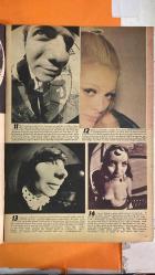 PAZAR MAGAZİN, SİNEMA, FİLM, TİYATRO DERGİSİ - SAYI : 589 5 OCAK 1967 - AYHAN IŞIK - LEYLA SAYAR - OYA PERİ - AYSEL TANJU - ARAM GÜLYÜZ - CENGİZ BATUBAN - MEFTUN - METİN - NERİMAN KÖKSAL - PERİ HAN - SUAT SAYIN - ZEKİ MÜREN - HASAN KAZANKAYA - SEMİH SERGEN - EFES FİLM - VİSKİ A GOGO - BİT YENİĞİ - BALIK GÖZÜ - STRİP TEASE - DANSÖZLÜK - SAHNE - SİNEMA - BAŞROL - VAMP ROL - FİLM SETİ - FOTOĞRAF ÇEKİMİ - DANS SAHNESİ - BİR FAHİŞENİN AŞKI - RODRIGO'NUN GİTAR KONÇERTOSU - KİLİSE ORG - RAHİBE KOSTÜMÜ - TAM TAKIM - 16 SAYFA