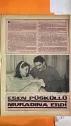 PAZAR MAGAZİN, SİNEMA, FİLM, TİYATRO DERGİSİ - SAYI : 590 12 OCAK 1967 - ESEN PÜSKÜLLÜ - SALİH GÜNEY - YÜCEL UÇANOĞLU - KADİR AHMET - ALİ DİLBER - FATMA GİRİK - MEMDUH ÜN - PERVİN PAR - DEMİR KARAHAN - SELDA ALKOR - İLHAN ENGİN - ERTEM EĞİLMEZ - REFİK HALİT KARAY - SEVTAP ALKOR - DEMİR KAMİL GÖRGÜN YEŞİLÇAM BİR BEKÂR DAHA KAYBEDİYOR - ESEN PÜSKÜLLÜ MURADINA ERDİ - KİM BU ALİ DİLBER - AVRUPA'DA AŞK BAŞKADIR HUDUTLARIN KANUNU - NILGÜN - TAM TAKIM - 16 SAYFA