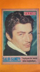 PAZAR MAGAZİN, SİNEMA, FİLM, TİYATRO DERGİSİ - SAYI : 590 12 OCAK 1967 - ESEN PÜSKÜLLÜ - SALİH GÜNEY - YÜCEL UÇANOĞLU - KADİR AHMET - ALİ DİLBER - FATMA GİRİK - MEMDUH ÜN - PERVİN PAR - DEMİR KARAHAN - SELDA ALKOR - İLHAN ENGİN - ERTEM EĞİLMEZ - REFİK HALİT KARAY - SEVTAP ALKOR - DEMİR KAMİL GÖRGÜN YEŞİLÇAM BİR BEKÂR DAHA KAYBEDİYOR - ESEN PÜSKÜLLÜ MURADINA ERDİ - KİM BU ALİ DİLBER - AVRUPA'DA AŞK BAŞKADIR HUDUTLARIN KANUNU - NILGÜN - TAM TAKIM - 16 SAYFA