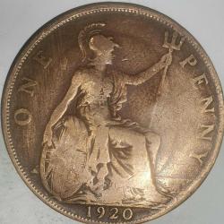 İNGİLTERE 1920   1 PENNY