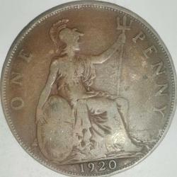İNGİLTERE 1920    1 PENNY