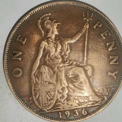 İNGİLTERE 1936    1 PENNY