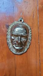 METAL ATATÜRK RÖLYEF  KABARTMA  - 3  ( Küçük boy )