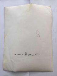 TÜRKAN ŞORAY'IN ANNESİ MELİHA SAV'IN (ÇILGIN MELOŞ) ORİJİNAL BÜYÜK BOY FOTOĞRAFI - 24 x 18 cm EBADINDA - MELİHA SAV PARA SAYARKEN ÇEKİLMİŞ BİR KARE