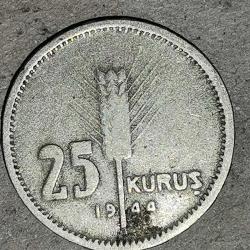 TÜRKİYE 1944       25   KURUŞ