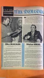 PAZAR MAGAZİN, SİNEMA, FİLM, TİYATRO DERGİSİ - SAYI : 597 1 MART 1968 - SELDA ALKOR - AYHAN IŞIK - TURGUT ÖZATAY - KAYHAN YALDIZOĞLU - CAHİT IRGAT - SEVGİ CAN - FERİDUN ÇÖLGEÇEN - EROL KESKİN - TALÂT GÖZBAK - SEYFİ HAVAERİ - KENAN KURT - SAFA ÖNAL - ESAT MAHMUT KARAKURT - O. NURİ ERGÜN - BERKER İNANOĞLU - TANJU GÜRSU - IŞIK TORAMAN - NİŞAN HANÇER - NÜSHET BİRSEL - ÜLKÜ ERAKALIN ERİKLER ÇİÇEK AÇTI - DOKUZ DAĞIN EFESİ - SUÇLULAR ARAMIZDA - HAREMDE DÖRT KADIN - CEHENNEM ARKADAŞLARI - YALNIZ DEĞİLİZ - KILLING - BAYTEKİN - RİNGO - AMERİKALI - İSTANBUL KANATLARIMIN ALTINDA - EŞKIYA - TABUTTA RÖVAŞATA TÜRK SİNEMASINDA EKONOMİK KRİZ - PROTESTO OLAN ŞİRKETLER - SİNEMA SALONU DÜZENSİZLİĞİ - TEFECİ BONOLARI - OYUNCU ÜCRETLERİ - DEVLET HİMAYESİ - SİNEMA KANUNU - YABANCI FİLM FURYASI - SİNEMA ENDÜSTRİSİ SORUNLARI - YAPIMCI BORÇLARI - SİNEMACILARIN KEYFİ YÖNETİMİ - GAYRİMEŞRU REKABET - SİNEMA SALTANATI - KADIN FİLMLERİ - ROMAN UYARLAMALARI - STAR SİSTEMİ KRİZİ - SİNEMA VE TOPL - TAM TAKIM - 16 SAYFA