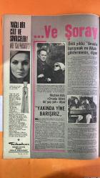 PAZAR MAGAZİN, SİNEMA, FİLM, TİYATRO DERGİSİ - SAYI : 600 22 MART 1968 - SEMİRAMİS PEKKAN - HALDUN DORMEN - GÜLRİZ SURURİ - ENGIN CEZZAR - SEZER GÜVENİRGİL - ÜMİT UTKU - SELDA ALKOR - İZZET GÜNAY - SEMİNE GÜNAY - BİRSEN MENEKŞELİ - NAMI DİLBAZ - YILMAZ GÜNEY - KEMAL AYDAN - MEHMET ASLAN - ATİLLA ERGÜN - NECİP TEKÇE - SAMİ TUNÇ - OSMAN BAĞ - NAZAN ŞORAY - TÜRKAN ŞORAY - MELİHA ŞORAY - RÜÇHAN ADA MARMARA HASAN - İKİNCİ KADIN - HİCRAN GECESİ - MAHPUS - MOR DEFTER - TAPILACAK KADIN - SAMANYOLU - GALATALI MUSTAFA - ÖLÜMSÜZ KADIN - DİŞİ KILLING TÜRK SİNEMASINDA EKONOMİK KRİZ - TİYATROYA DÖNÜŞ KRİZİ - OYUNCU SENDİKALARI - BONO SORUNLARI - PRODÜKTÖRLER CEMİYETİ BALOSU - YEŞİLÇAM'DA BURUN OPERASYONU MODASI - SANATÇI ÖZGÜRLÜĞÜ - TAM TAKIM - 16 SAYFA