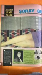 PAZAR MAGAZİN, SİNEMA, FİLM, TİYATRO DERGİSİ - SAYI : 601 29 MART 1968 - ÖZCAN TEKGÜL - SEVDA FERDAĞ - TAMER YİĞİT - VAHİ ÖZ - TEVHİT BİLGE - NECDET TOSUN - TAHİYE SALEM - YAVUZ FIGENLİ - SADIK ŞENDİL - ÜMİT UTKU - ENVER BURÇKİN - DAGMARA - TÜRKAN ŞORAY - RÜÇHAN ADLI - YILMAZ GÜNEY - LATİF Ö. AKAD - METİN ERKSAN - ATIF YILMAZ - ALP ZEKİ HEPER - ORHAN GÜNŞIRAY - TAMER YİĞİT - YILMAZ DURU - KAZANİDİS - YÜCEL HEKİMOĞLU KIŞLALAR DOLDU BUGÜN - ANJELİK OSMANLI SARAYLARINDA - SİYAH MELEK - ÇALINAN AŞK - BİZDE ARKADAŞ MIYIZ - KÖYDE BİR KIZ SEVDİM - SEVİMLİ HAYDUT - KIRMIZI KARANFİLLER - ÖLDÜRMEK HAKKIMDIR TÜRK SİNEMASINDA AŞK DEDİKODULARI - TAMER YİĞİT-SEVDA FERDAĞ İLİŞKİSİ - SETTE BAŞLAYAN AŞKLAR - FİLMDEKİ İNTİHAR SAHNESİ - GAZİNO DÜZENİ VE PATRON BASKISI - TAMER YİĞİT'İN ÇOCUK DAVASI - DAGMARA OLAYI - TAMER YİĞİT'İN BALIKESİR AYRILIĞI - KIŞLALAR DOLDU BUGÜN FİLMİ SETİ - TAMER-SEVDA SOĞUKLUĞU - TÜRKAN ŞORAY'IN RÜÇHAN ADLI DÖNEMİ - ŞORAY'IN YENİ YAŞAM PLANI - KADINLAR B - TAM TAKIM - 16 SAYFA