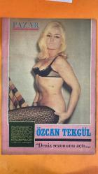 PAZAR MAGAZİN, SİNEMA, FİLM, TİYATRO DERGİSİ - SAYI : 601 29 MART 1968 - ÖZCAN TEKGÜL - SEVDA FERDAĞ - TAMER YİĞİT - VAHİ ÖZ - TEVHİT BİLGE - NECDET TOSUN - TAHİYE SALEM - YAVUZ FIGENLİ - SADIK ŞENDİL - ÜMİT UTKU - ENVER BURÇKİN - DAGMARA - TÜRKAN ŞORAY - RÜÇHAN ADLI - YILMAZ GÜNEY - LATİF Ö. AKAD - METİN ERKSAN - ATIF YILMAZ - ALP ZEKİ HEPER - ORHAN GÜNŞIRAY - TAMER YİĞİT - YILMAZ DURU - KAZANİDİS - YÜCEL HEKİMOĞLU KIŞLALAR DOLDU BUGÜN - ANJELİK OSMANLI SARAYLARINDA - SİYAH MELEK - ÇALINAN AŞK - BİZDE ARKADAŞ MIYIZ - KÖYDE BİR KIZ SEVDİM - SEVİMLİ HAYDUT - KIRMIZI KARANFİLLER - ÖLDÜRMEK HAKKIMDIR TÜRK SİNEMASINDA AŞK DEDİKODULARI - TAMER YİĞİT-SEVDA FERDAĞ İLİŞKİSİ - SETTE BAŞLAYAN AŞKLAR - FİLMDEKİ İNTİHAR SAHNESİ - GAZİNO DÜZENİ VE PATRON BASKISI - TAMER YİĞİT'İN ÇOCUK DAVASI - DAGMARA OLAYI - TAMER YİĞİT'İN BALIKESİR AYRILIĞI - KIŞLALAR DOLDU BUGÜN FİLMİ SETİ - TAMER-SEVDA SOĞUKLUĞU - TÜRKAN ŞORAY'IN RÜÇHAN ADLI DÖNEMİ - ŞORAY'IN YENİ YAŞAM PLANI - KADINLAR B - TAM TAKIM - 16 SAYFA