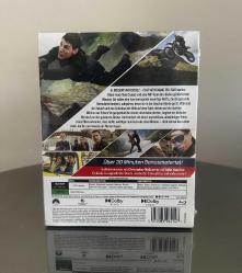 Mission impossible 7: Dead Reckoning Part 1 - Görevimiz Tehlike 7: Ölümcül Hesaplaşma Bölüm 1 Bluray 2 Disk Film +Bonus Disk , Karton Çeketli Almanya Baskı (Türkçe Altyazılı)