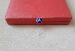 ESKİ - MERCEDES BENZ ROZETİ - MADALYA ( SICAK MİNELİ MODEL ) C1771