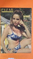 PAZAR MAGAZİN, SİNEMA, FİLM, TİYATRO DERGİSİ - SAYI : 619 2 AĞUSTOS 1968 - GÖNÜL YAZAR - MARUF - TÜRKAN ŞORAY - RÜÇHAN ADLI - MURAT SOYDAN - SARA STEPHAN - CÜNEYT ARKIN - EKREM BORA - FİKRET HAKAN - HÜLYA KOÇYİĞİT - SELİM SOYDAN - MELEK KOÇYİĞİT - OYA PERİ - SEZER GÜVENİRGİL - TUNÇ ORAL - ERKAN YOLAÇ KEZBAN - DÜNYANIN EN GÜZEL KADINI - AYŞEM - ŞEYH AHMET - YARIN ÇOK GEÇ OLACAK GÖNÜL YAZAR’IN MARUF İLE EVLİLİĞİNİN 1969’A ERTELENMESİ - YURTDIŞI ÇIKIŞ ENGELİ VE BEYRUT’TA NİKAH PLANI - MARUF’UN ESKİ EVLİLİĞİ VE GÖNÜL YAZAR’IN TEPKİSİ - HİLTON HAVUZUNDA GÜNEŞLENME VE EVLİLİK AÇIKLAMALARI - ÖZTÜRK SERENGİL İLE TABELA KRİZİ VE TAZMİNAT DAVASI - TÜRKAN ŞORAY’IN RÜÇHAN ADLI İLE GÖRÜŞMELERİNE AÇIKLIK GETİRMESİ - EVLİLİK DÜŞÜNMEDİĞİNİ BELİRTMESİ - MURAT SOYDAN’LA OYNAMA DEDİKODULARINA YANIT - DÜNYANIN EN GÜZEL KADINI FİLMİNDEKİ ORTAK ROL - SARA STEPHAN’IN TÜRK JÖNLERLE AŞK DEDİKODULARINI YALANLAMASI - CÜNEYT ARKIN, EKREM - TAM TAKIM - 16 SAYFA