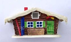 ESKİ RESİM OYNATICI (İÇİNDEKİ RESİMLER AVRUPADA KAYAK MERKEZLERİNDENDİR - ÇALIŞIYOR) (boy 4.5 cm en 9 cm)