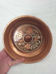 antep işi bakır hamam tası...
