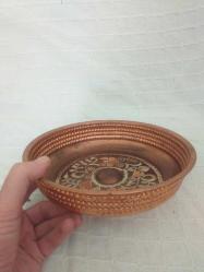 antep işi bakır hamam tası...