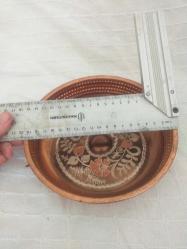 antep işi bakır hamam tası...