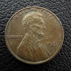 Amerika ABD 1 Cent, 1981